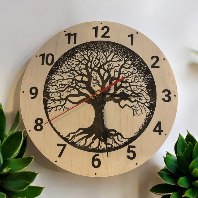 Horloge arbre de vie 30cm
