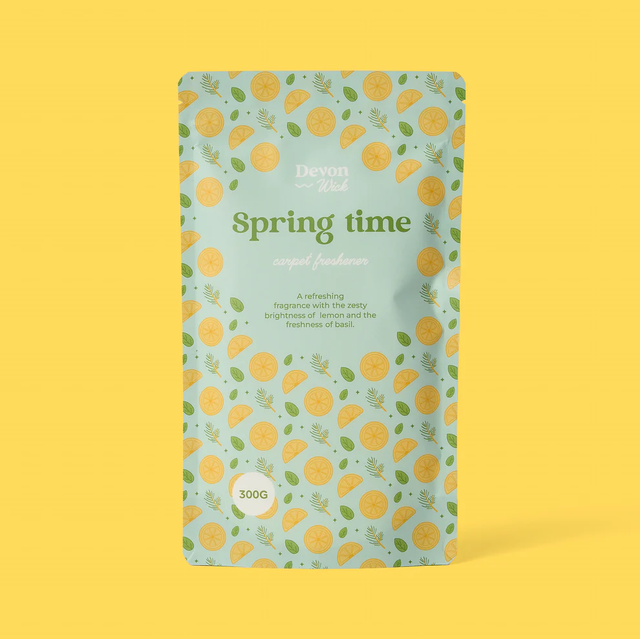 Spring Time Carpet Freshener Lemon | Basil | Pine Needle