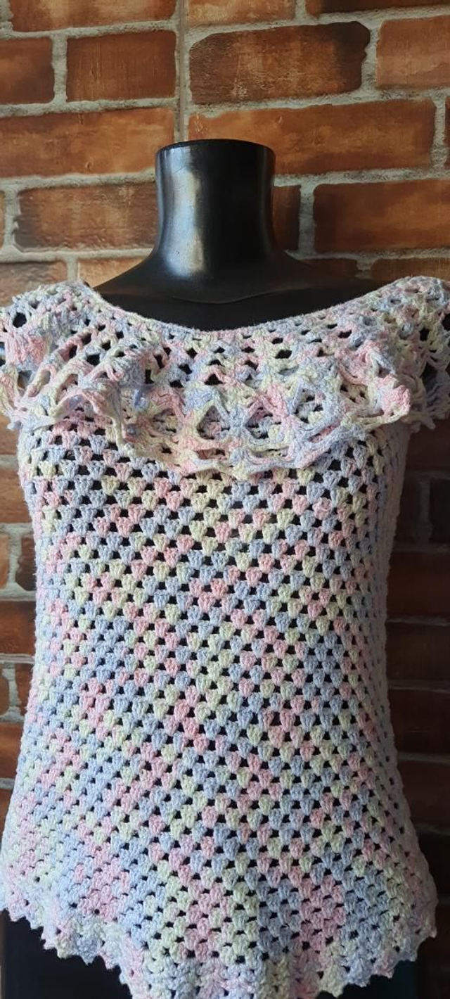 Blusa De Croche T/38