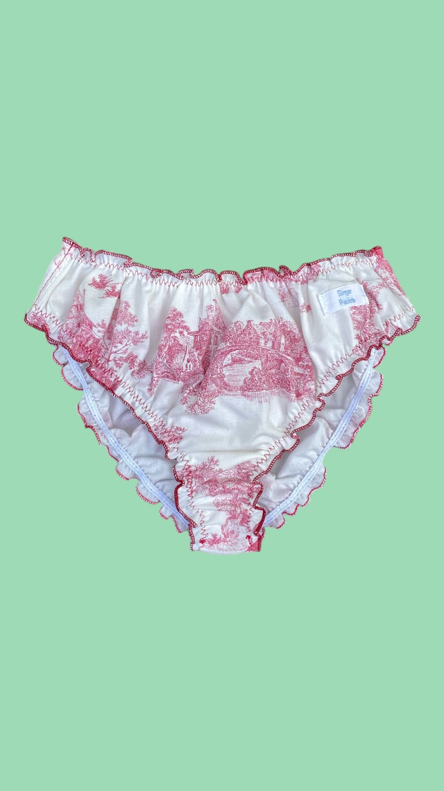 Culotte toile de Jouy  -  taille S