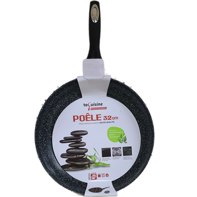 Poêle 32cm TeCuisine-Tout Feu et INDUCTION 