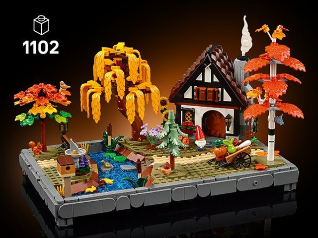LEGO 11372 Icons Herbstlicher Landhausgarten