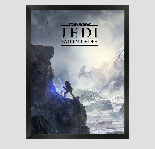 Jedi Fallen Order A3 Framed Print