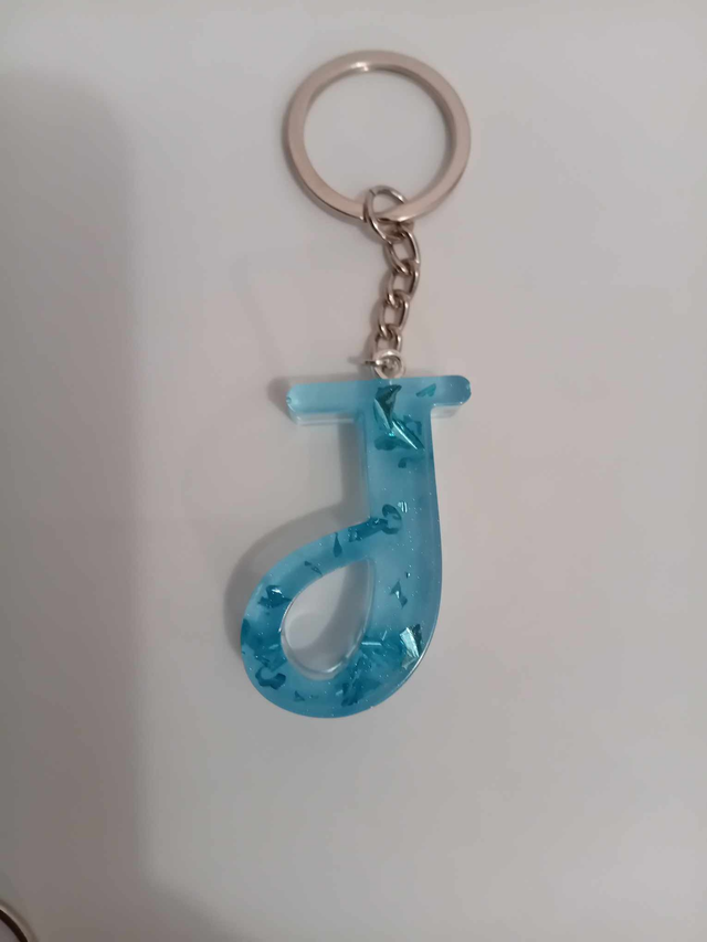 porte clef lettre J