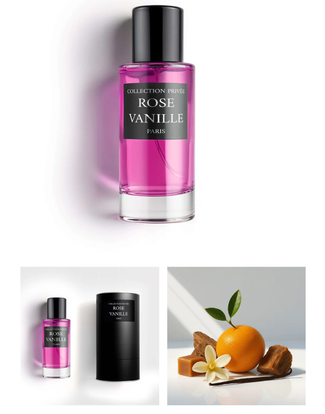 ROSE VANILLE - COLLECTION PRIVÉE