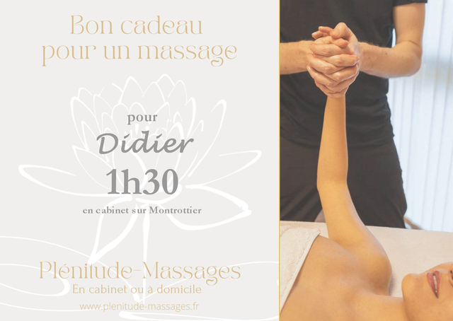 Massage sur mesure 1h30