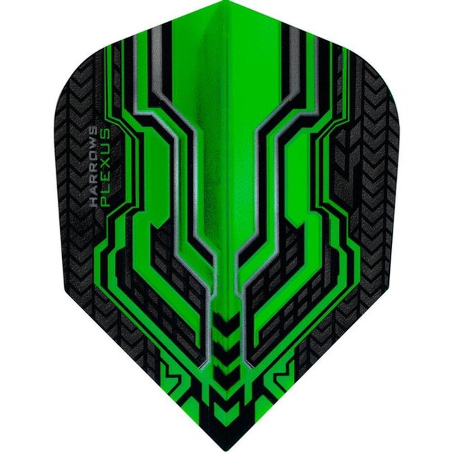 HARROWS PLEXUS GREEN DART FLIGHTS