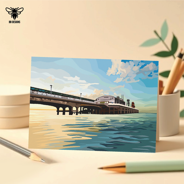 Bournemouth Pier - Note Card