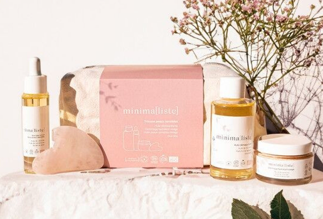 Trousse cadeau Minimaliste peaux sensibles