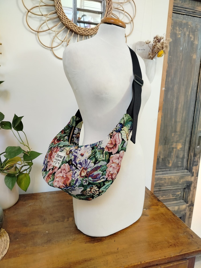 Sac Banoulière Floral Multicolore