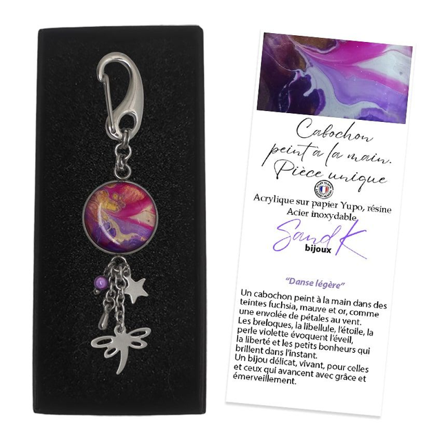 Bijou de sac Libellule