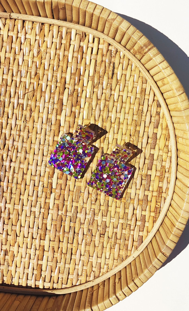 Boucles d'oreilles Clara - Multicolore