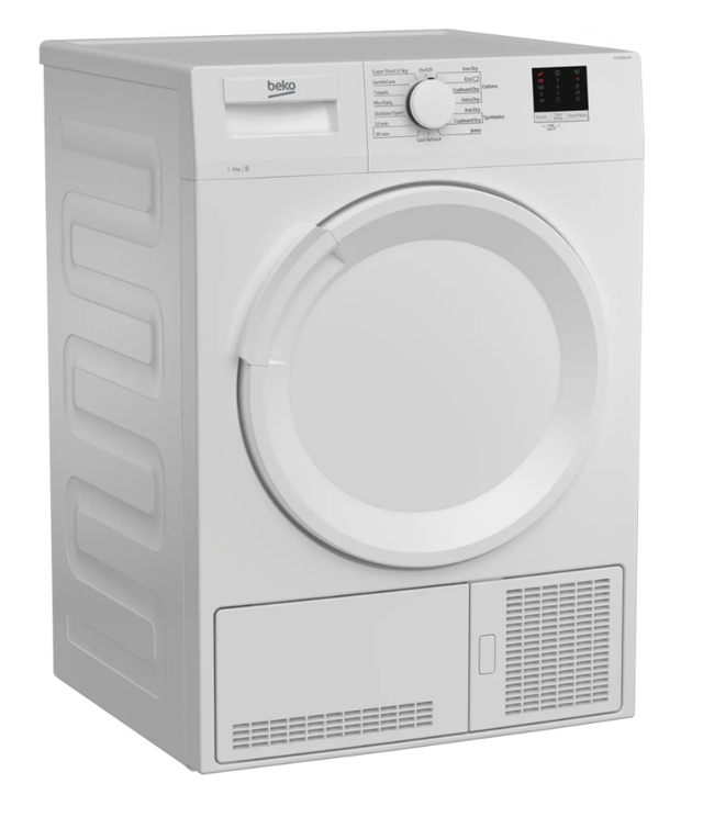    DTLCE80051W 8kg Condenser Tumble Dryer 