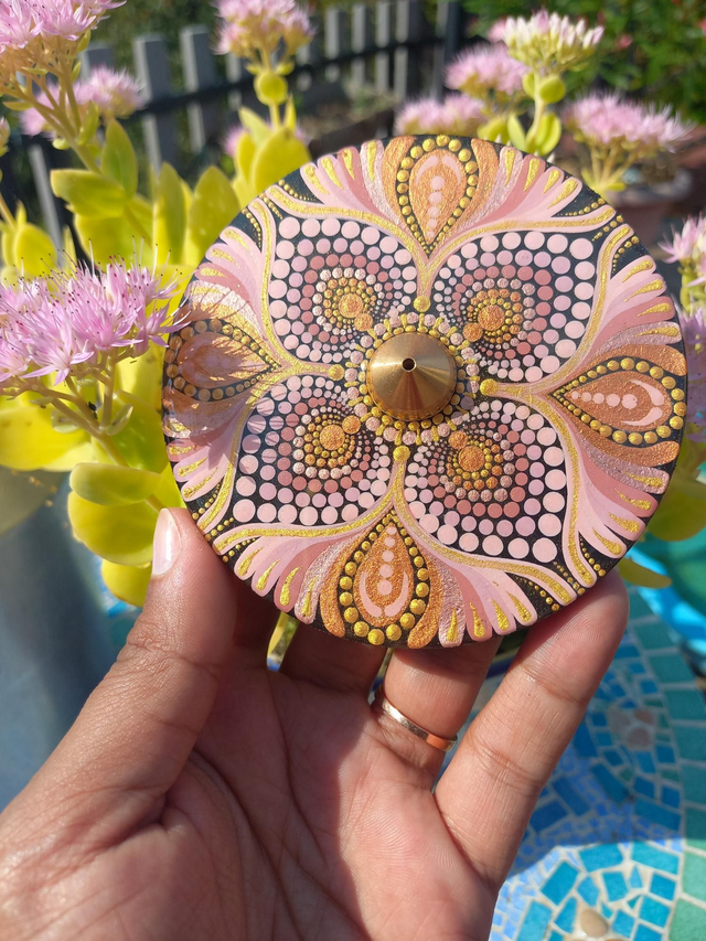 Porte-encens 10 cm &quot;Douce clarté n°1&quot;