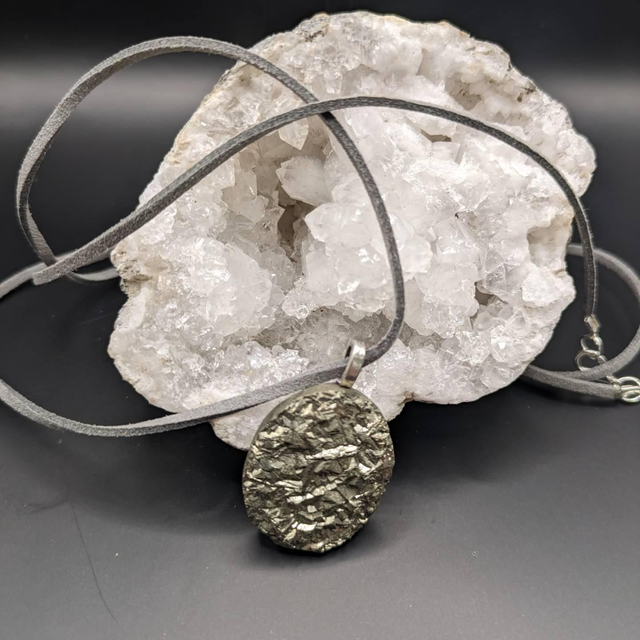 Pendentif en Pyrite 