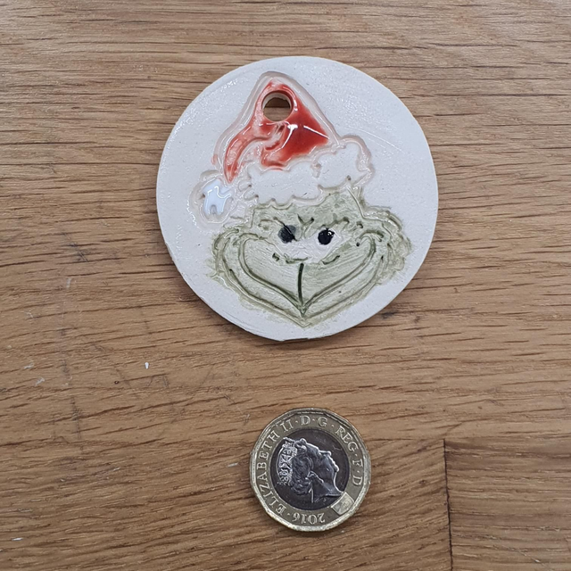 Grinch hanging decoration 