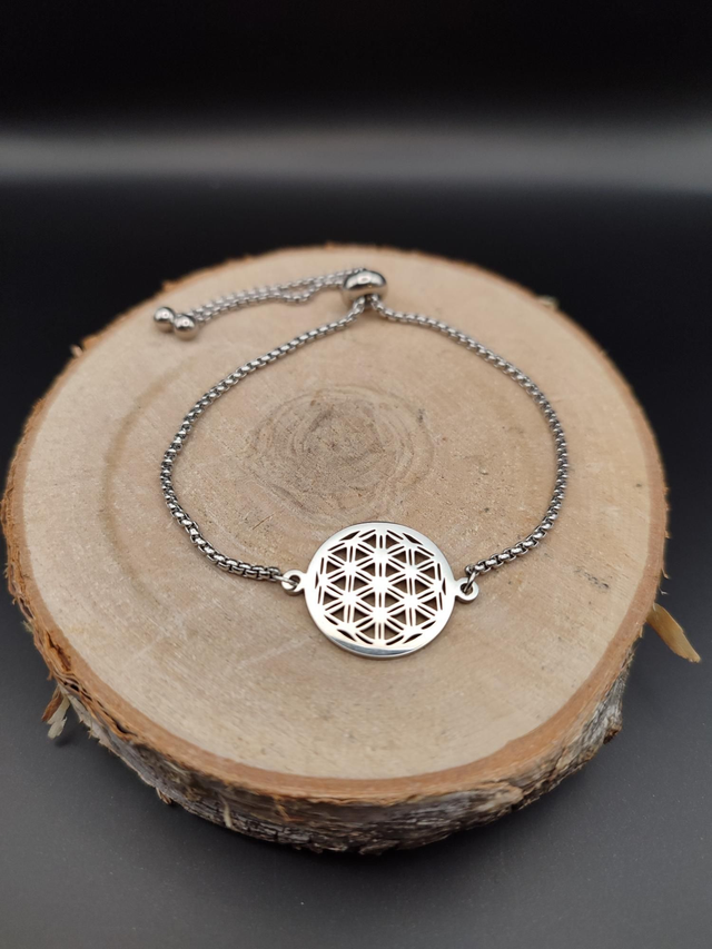 Bracelet Ajustable Fleur de Vie 