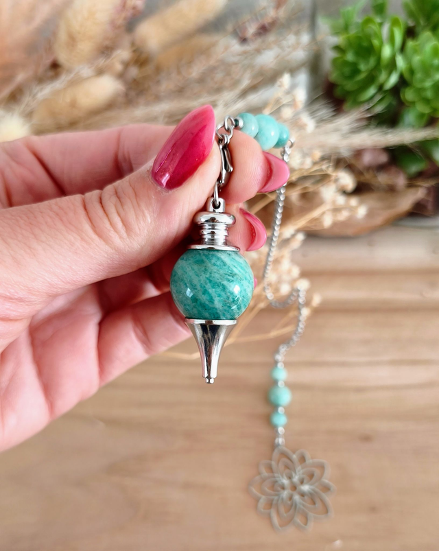 Pendule Divinatoire Amazonite