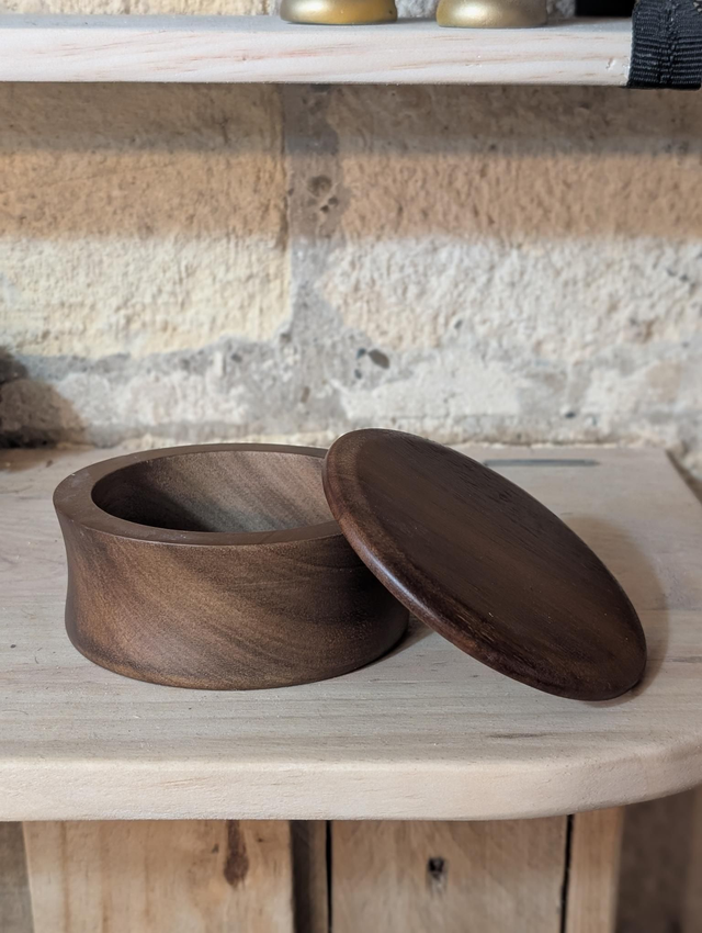 Bol de rasage en bois 