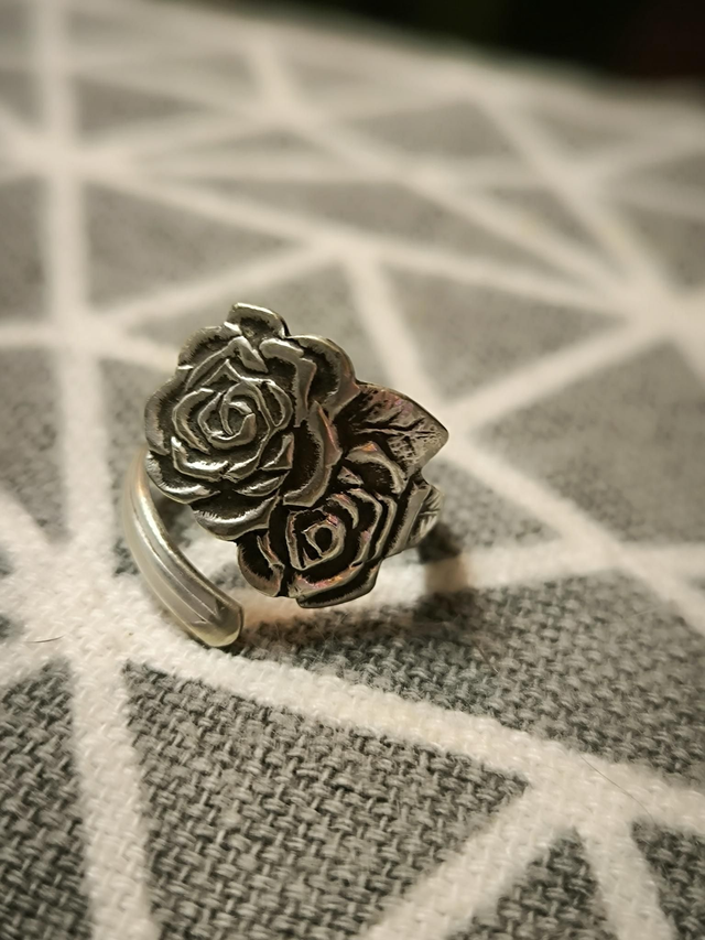 Bague en argent massif T58