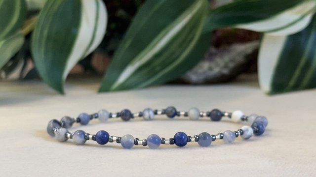 Bracelet | Sodalite Bleue - Royal 2