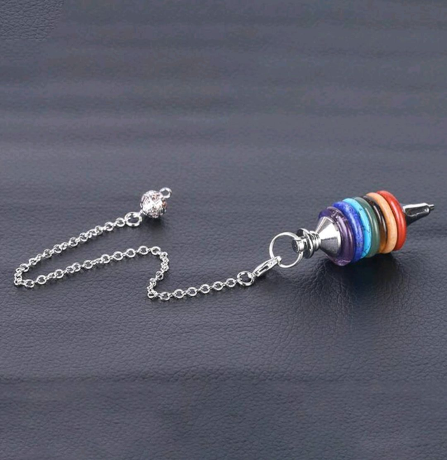 Pendule Divinatoire 7 Chakras