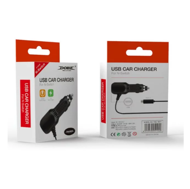 Cargador Rapido USB de Autos Para Nintendo Switch y Lite / Dobe
