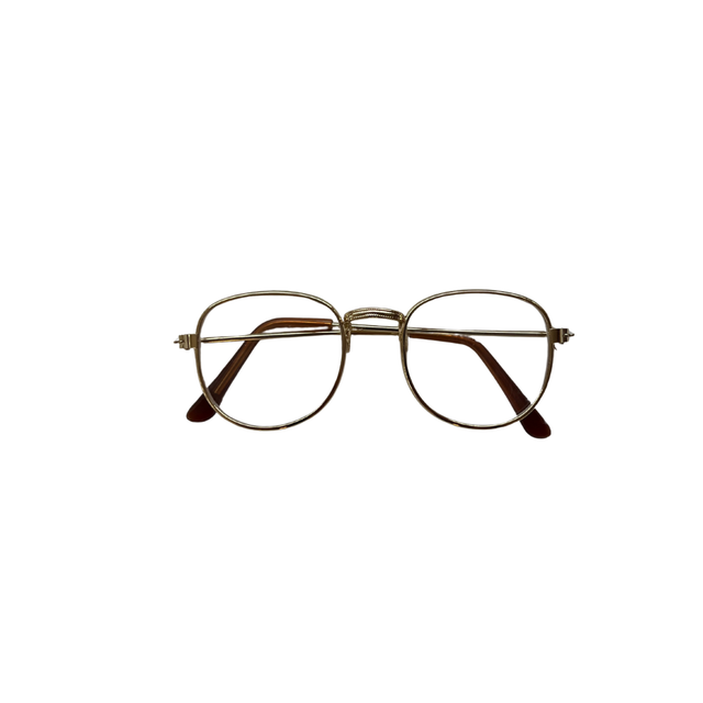 Lunettes de vue dorée