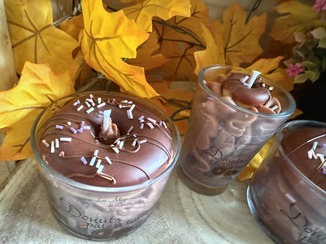 Bougie Donuts pâte à tartiner