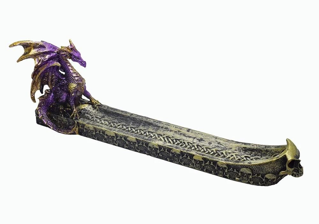 Purple Dragon Incense Holder/Burner.