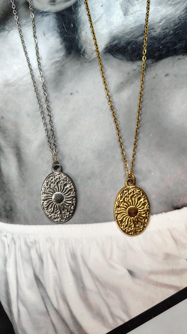 Collana con sole 