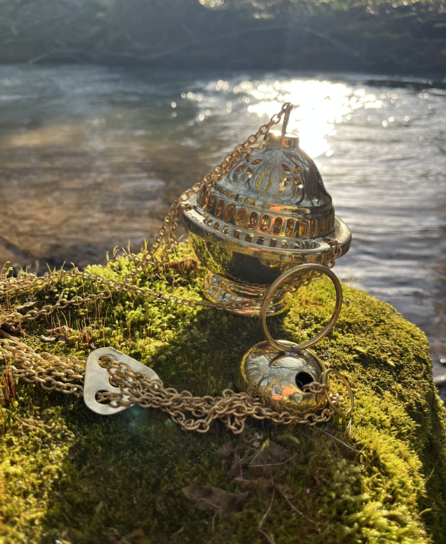 Encensoir en laiton « pura »