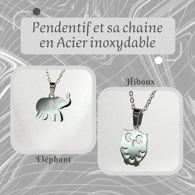 Pendentif S - Thème &quot;Majestueux&quot;