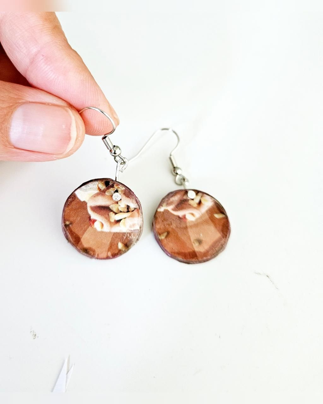 Simply Unique Pattern ECO Handmade Earring