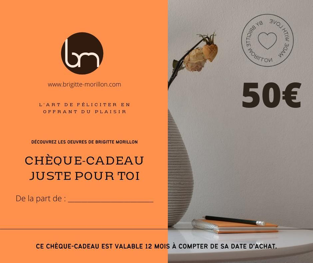 CHÈQUES-CADEAU À OFFRIR - 50€