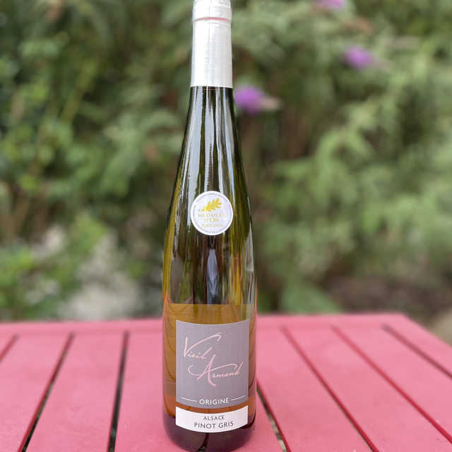 Cave : Vin Pinot Gris - bouteille 75 cl