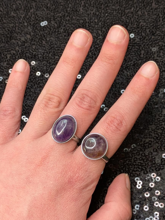 Bague pierres classique