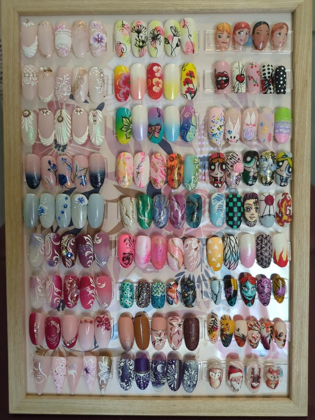 Kit Press on nails uni sur mesure