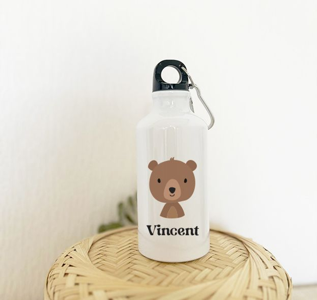 Gourde personnalisée Animaux (400ml)