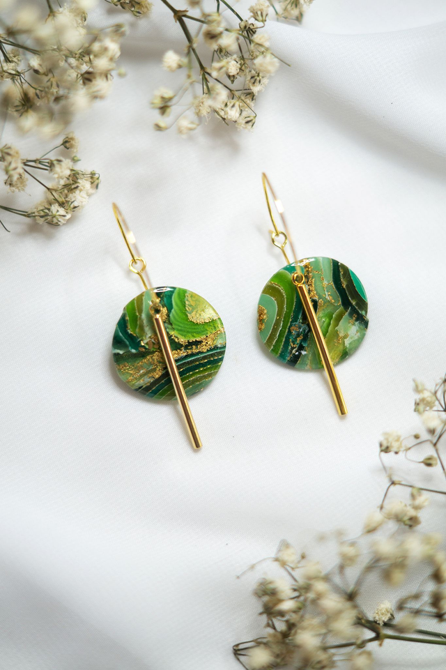 Coloris forêt - Boucles Cléopatre