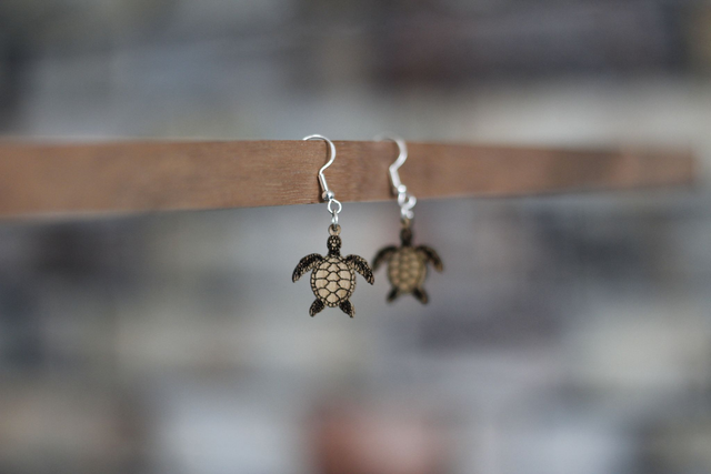 BOUCLE D&#039;OREILLE N°18 : Tortue