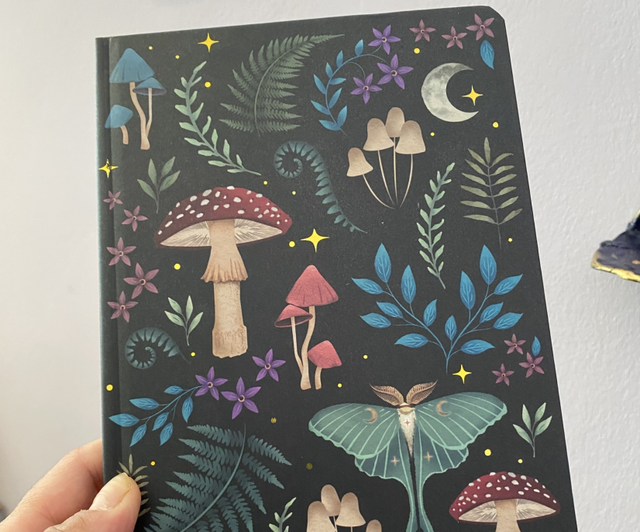 Pilzwald Notizbuch