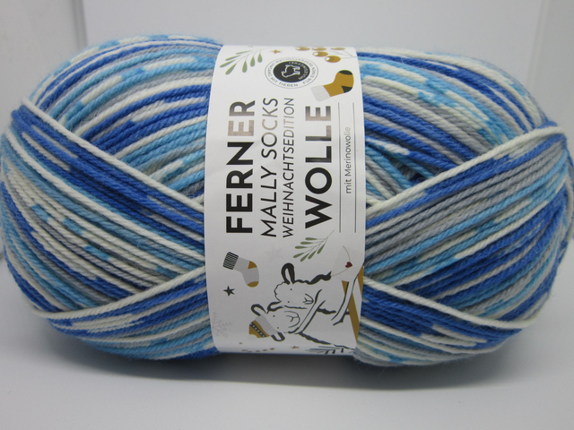 Weihnachtsedition Ferner Mally Socks 6 fädig