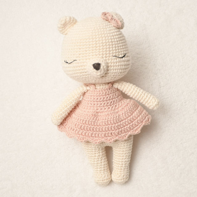 Kuscheltier „Teddy Girl“ White Nature