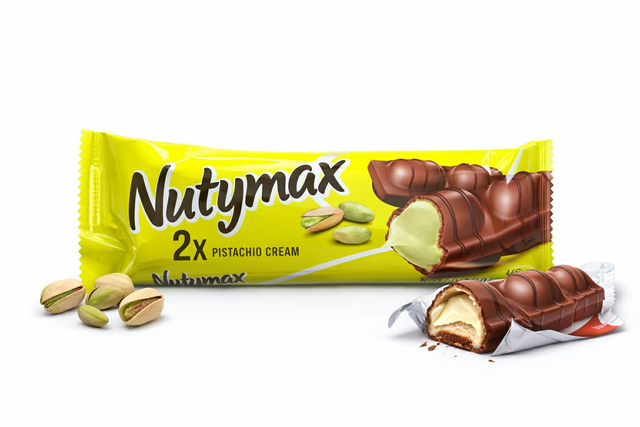 Nutymax Gaufrette Fourrée à la Crème de Pistache 44g