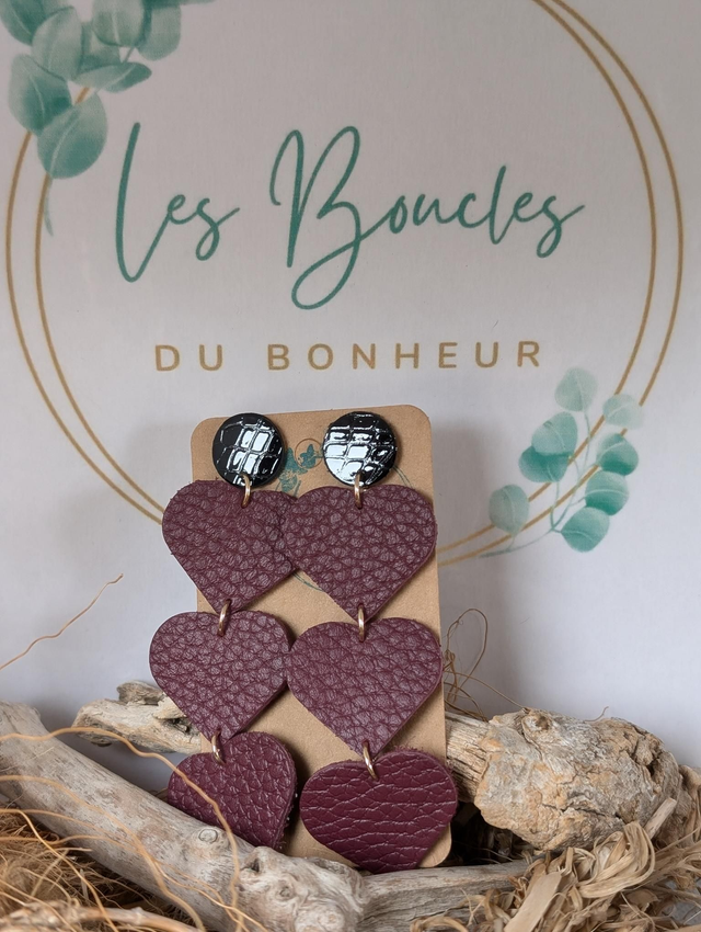 Boucles d'oreilles Ti coeur tc06