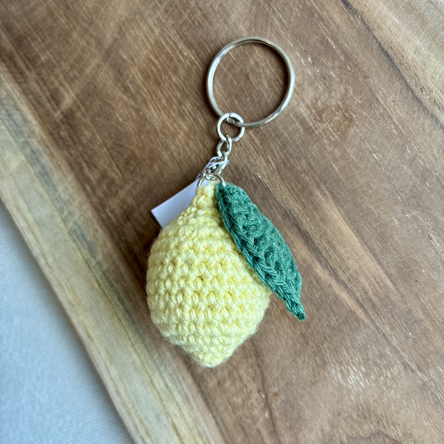 Porte-clé citron 