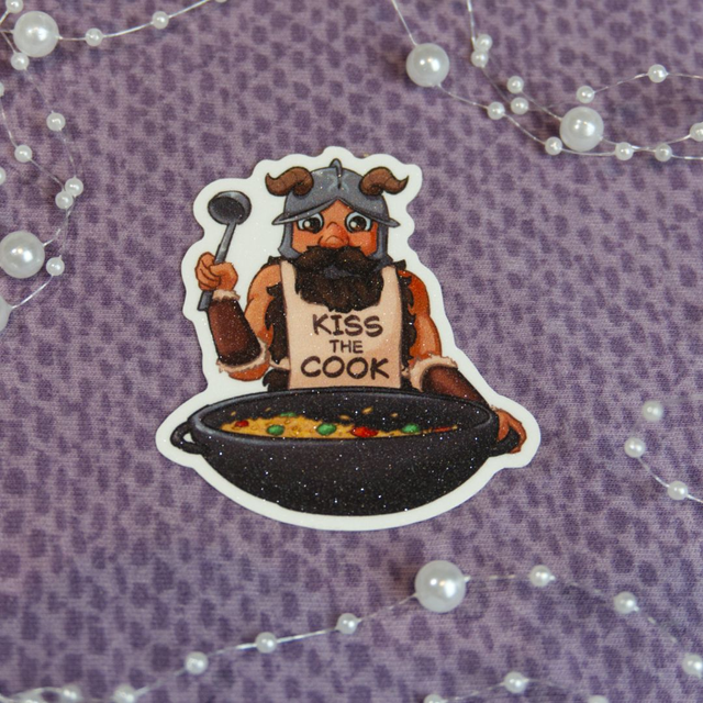 Frosted Sticker Senshi