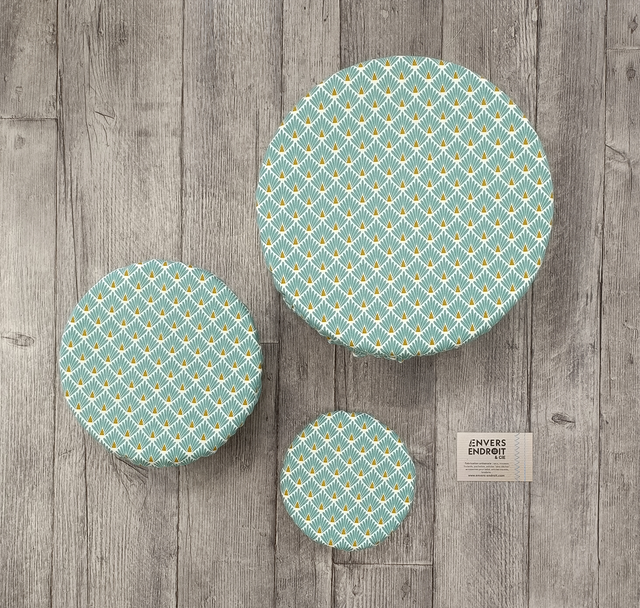 Charlottes couvre-plats motif japonais