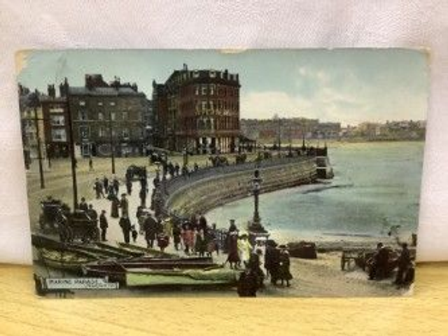 Margate, Marine Parade, Kent, Posted 1909 Regal Art Publishing Co. Rapco View postcard. Our Ref No. R206 £2.50